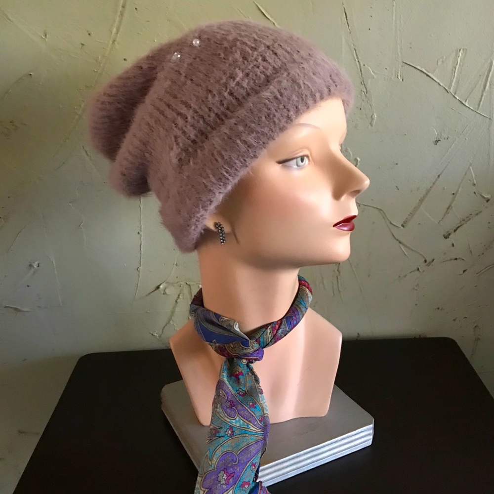 Pink, Beanie by Betsey Johnson - NEVER USED